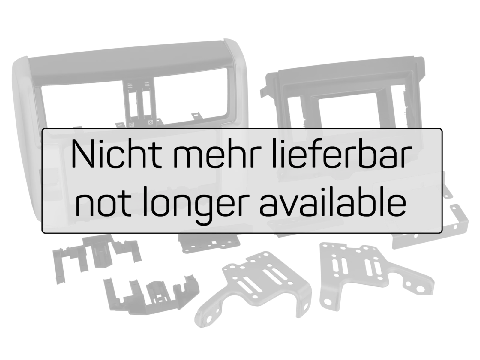 Toyota Land Cruiser – 2DIN radio adapter