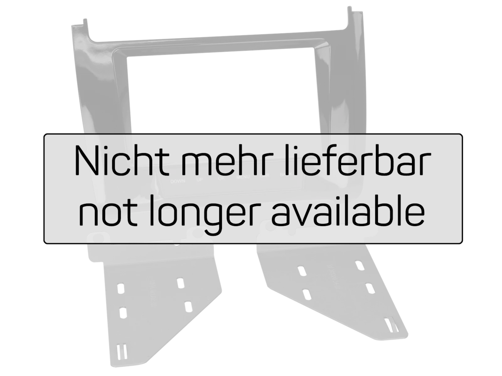 VW Polo -2DIN radio adapter