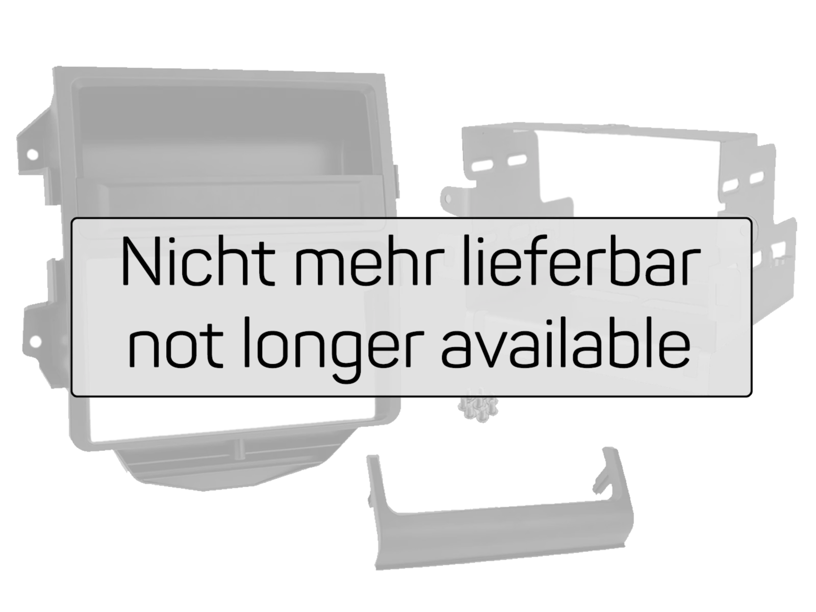 Porsche Macan – 2DIN radio adapter
