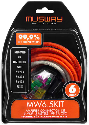 MUSWAY MW6.5KIT set za napajanje pojačala