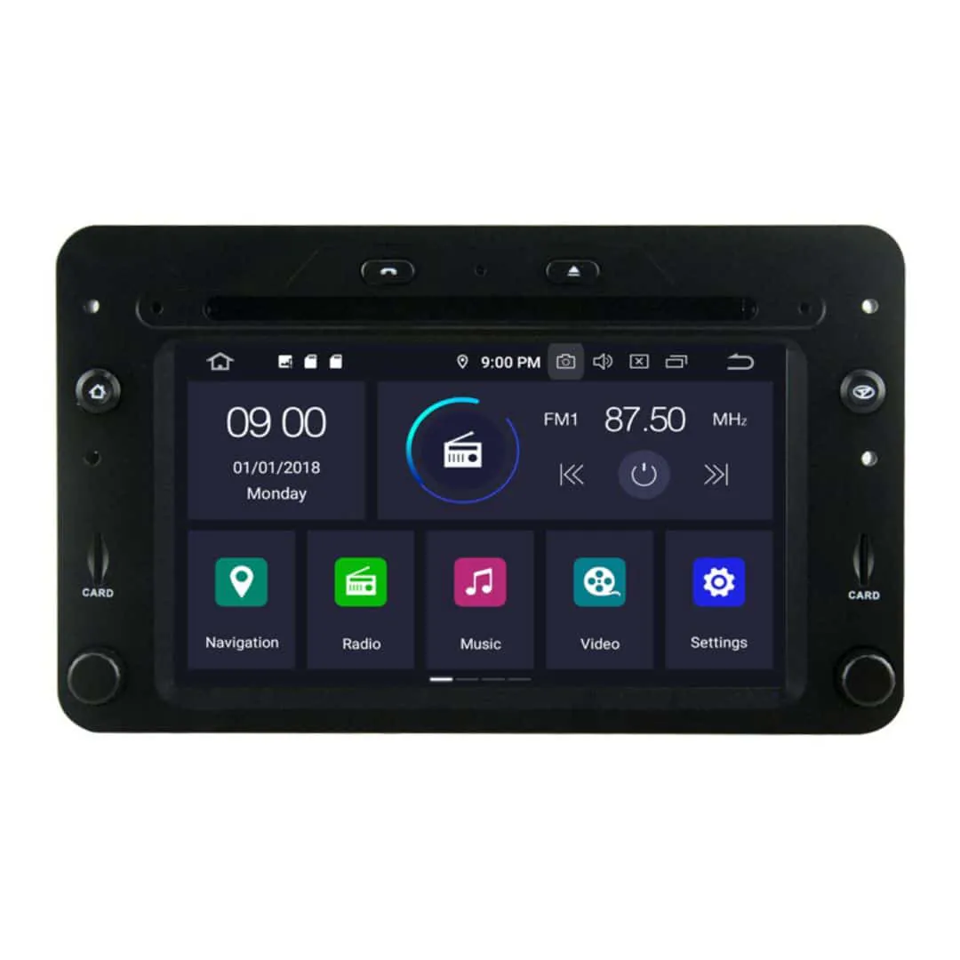 ALFA Romeo 159 (2006 – 2010) Android – Multimedija – Navigacija 6,2″ WT-RVT5204