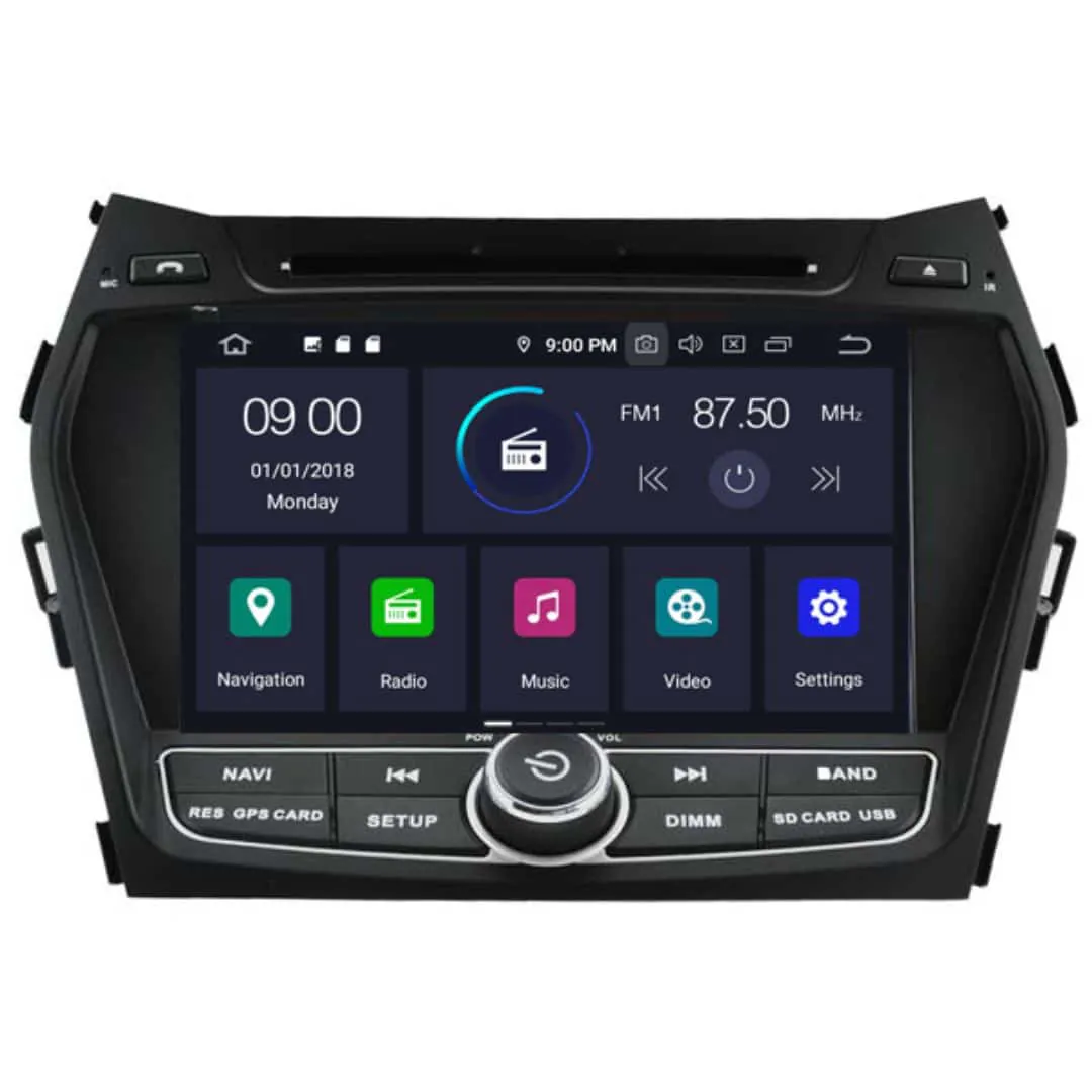 HYUNDAI iX45 (2013) Android – Multimedija – Navigacija 8″ WT-RVT5798