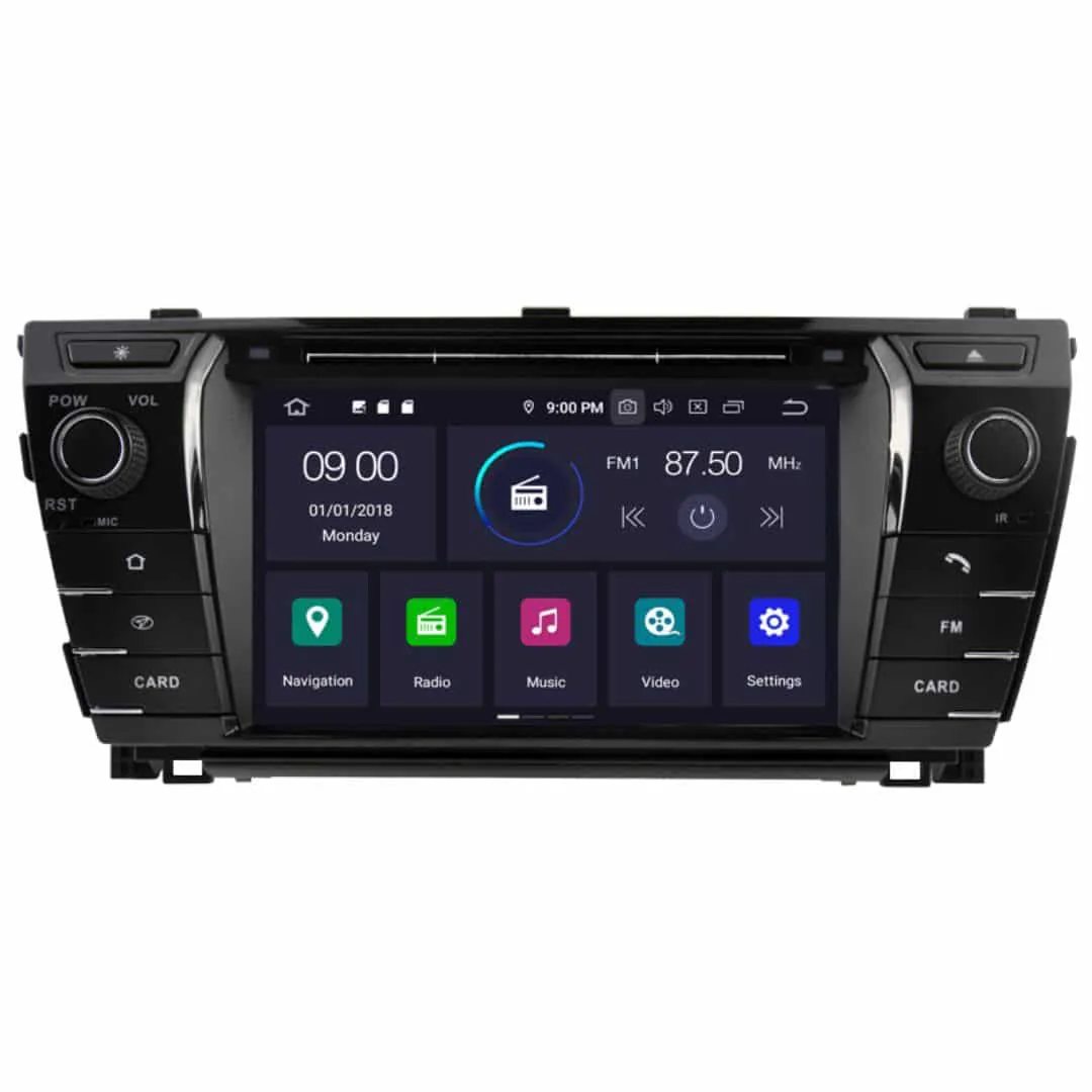 TOYOTA Corolla (2014 – 2017) Android – Multimedija – Navigacija 7″ WT-RVT5781