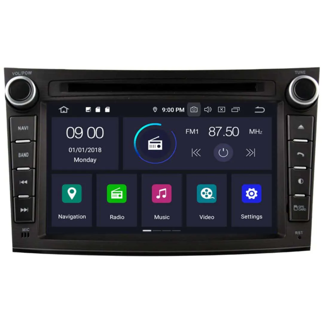 SUBARU Outback (2008 – 2013) Android – Multimedija – Navigacija 7″ WT-RVT5780B