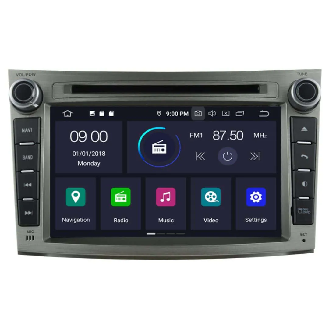 SUBARU Outback (2008 – 2013) Android – Multimedija – Navigacija 7″ WT-RVT5780S