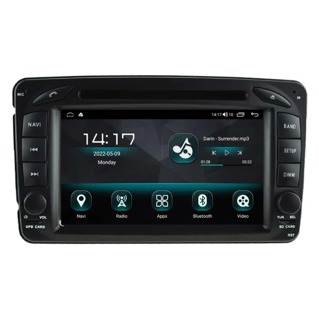 MERCEDES C KLASA (2002 – 2003) Android – Multimedija – Navigacija 7″ WT-HV5513