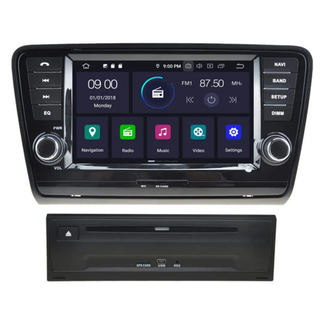 ŠKODA Octavia 3 (2013 – 2018) Android – Multimedija – Navigacija 8″ WT-RVT5520