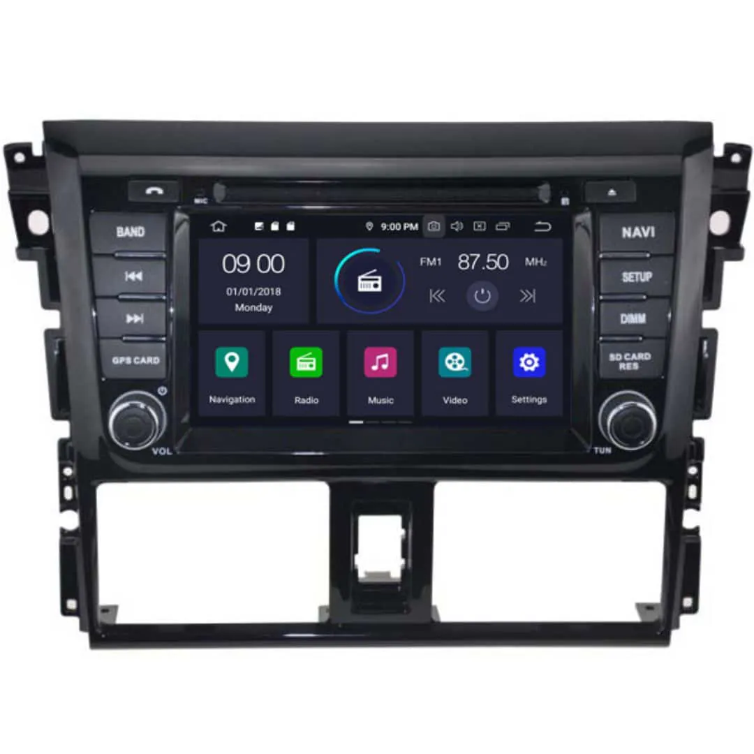 TOYOTA Yaris (2016 – 2019) Android – Multimedija – Navigacija 7″ WT-RVT5752
