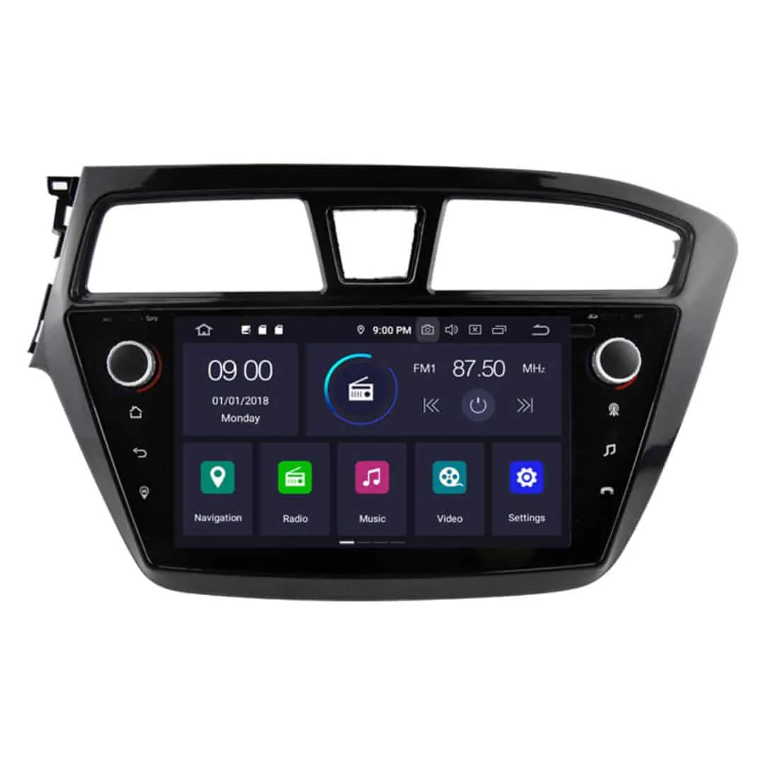 HYUNDAI i20 (2015 – 2018) Android – Multimedija – Navigacija 9″ WT-RVT5566L