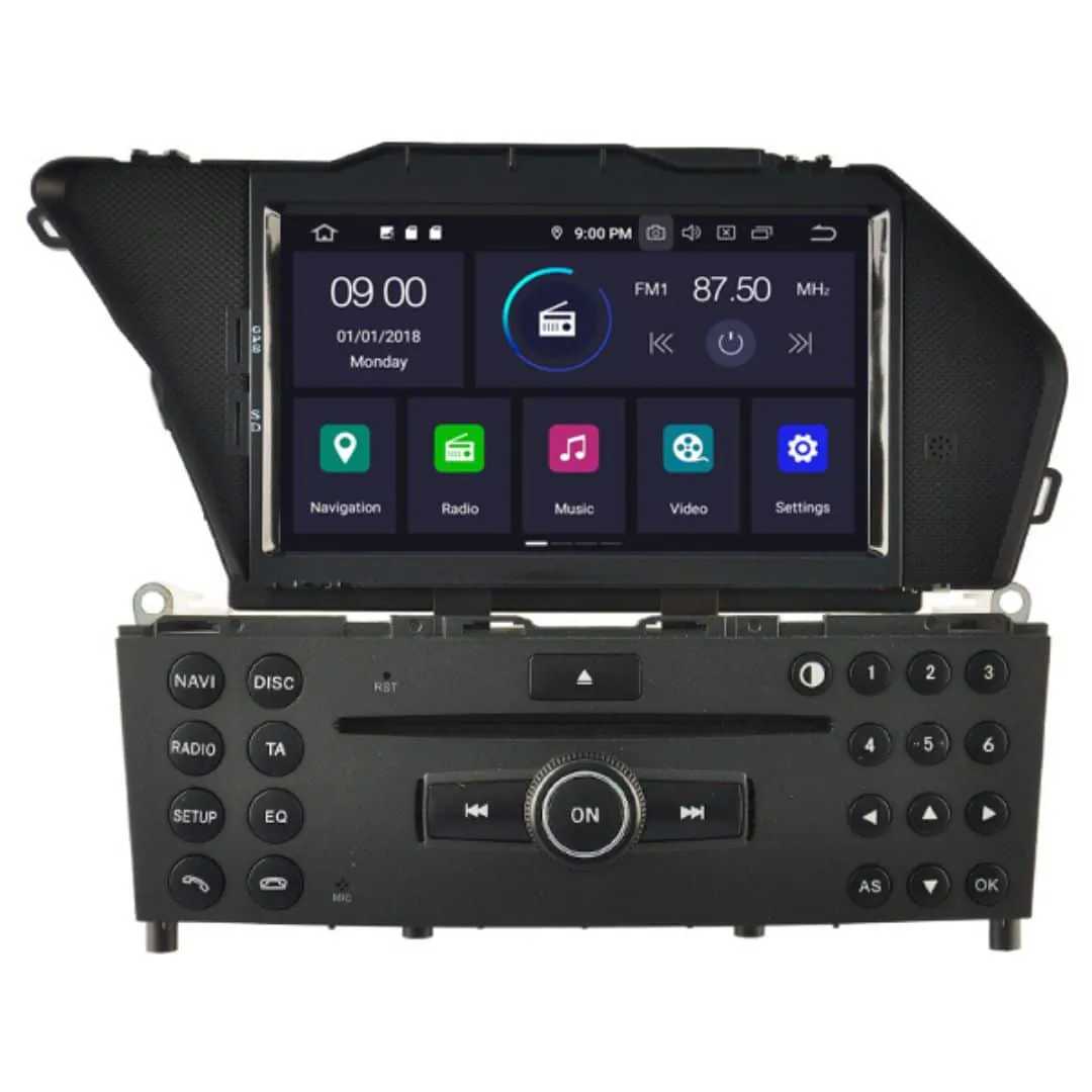 MERCEDES GLK (2008 – 2015) Android – Multimedija – Navigacija 7″ WT-KRV5708