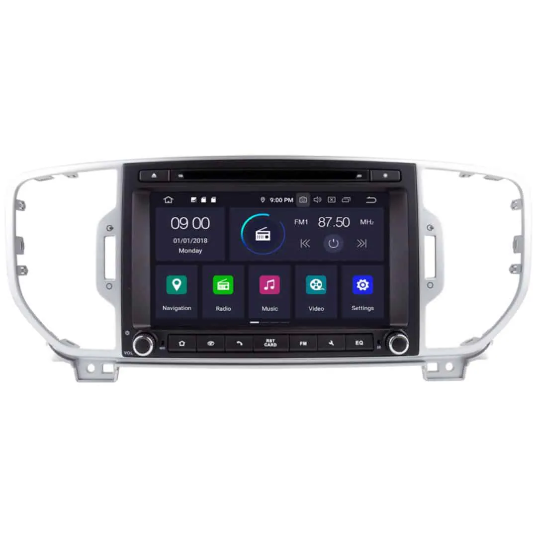 KIA Sportage (2016 – 2018) Android – Multimedija – Navigacija 8″ WT-RVT5580