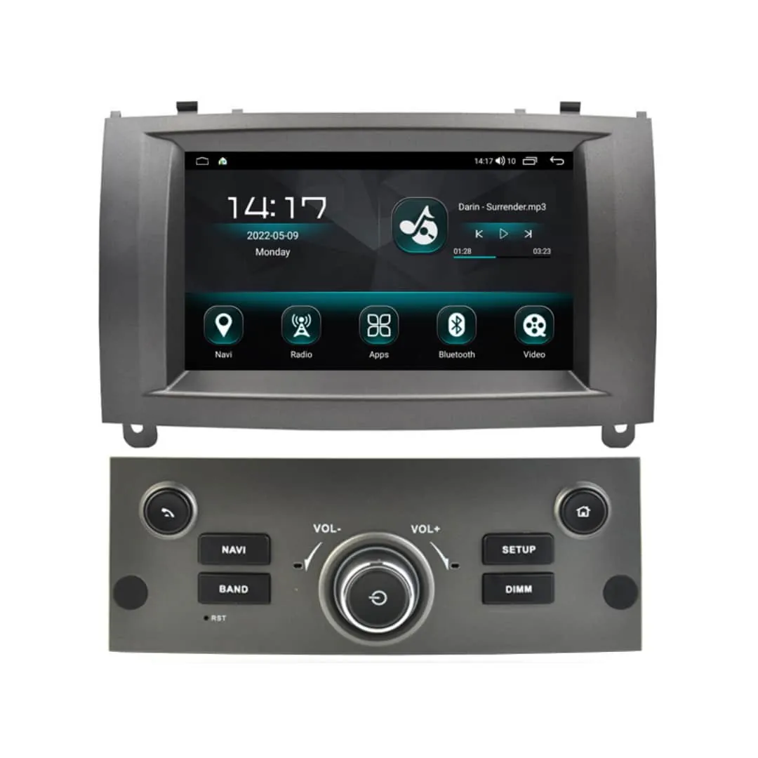 PEUGEOT 407 (2004 – 2011) Android – Multimedija – Navigacija 7″ WT-HV5588-BS
