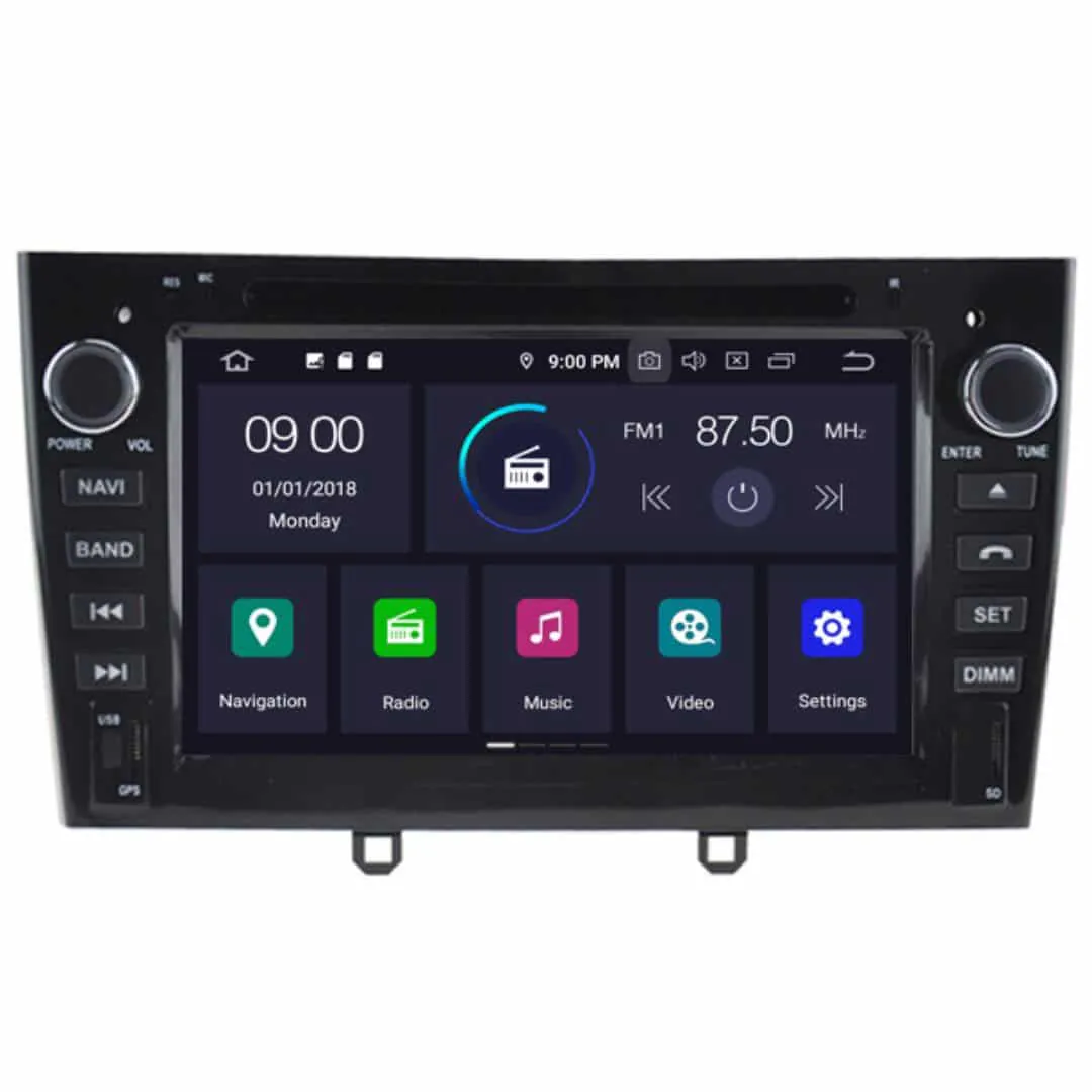PEUGEOT 408 (2010 – 2011) Android – Multimedija – Navigacija 7″ WT-RVT5634B