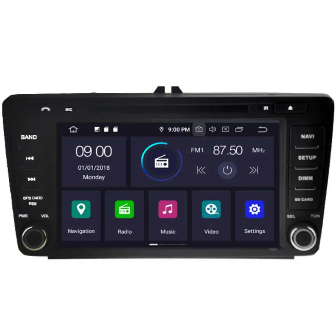 ŠKODA Octavia II, Superb, Fabia (2004 – 2011) Android – Multimedija – Navigacija 8″ WT-HV5703
