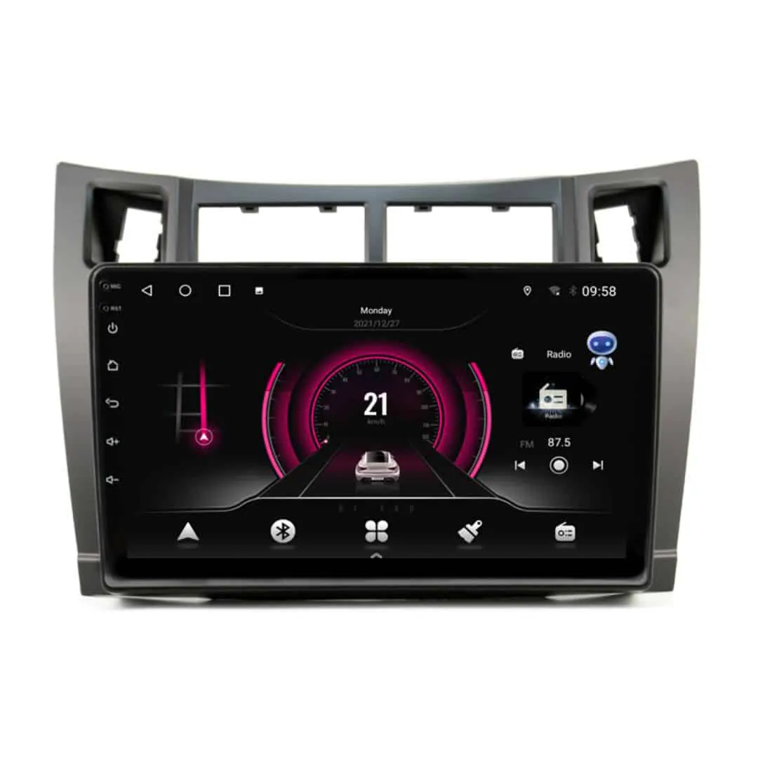 TOYOTA Yaris (2005 – 2011) Android – Multimedija – Navigacija 9″ WT-DTB9111