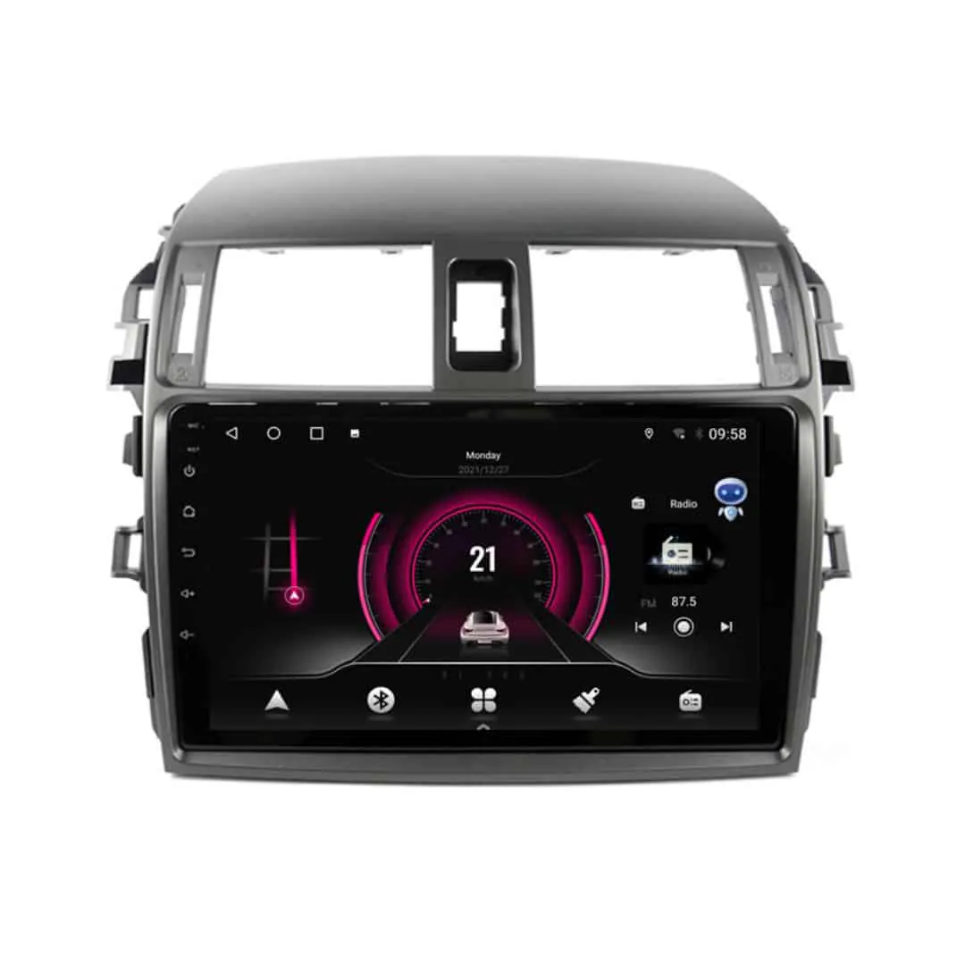 TOYOTA Corolla (2006 – 2013) Android – Multimedija – Navigacija 9″ WT-DTB9124A