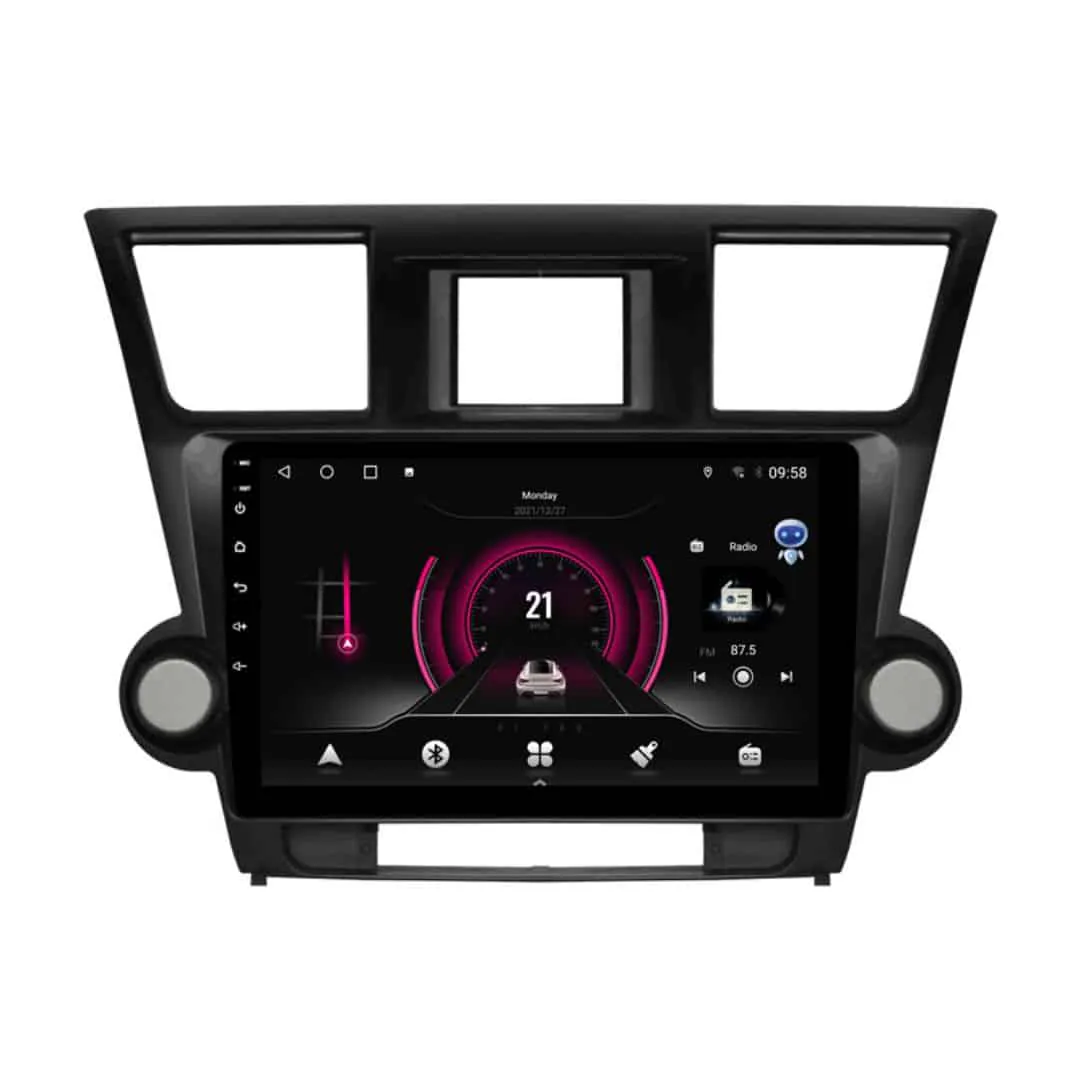 TOYOTA Highlander (2007 – 2013) Android – Multimedija – Navigacija 10,1″ WT-DTB9128