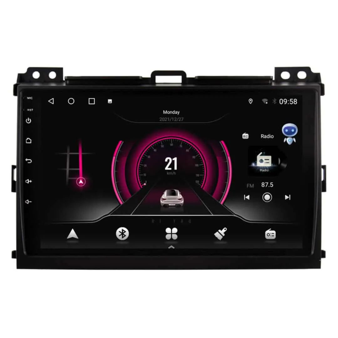 TOYOTA Land Cruiser (2004 – 2009) Android – Multimedija – Navigacija 9″ WT-DTB9129B