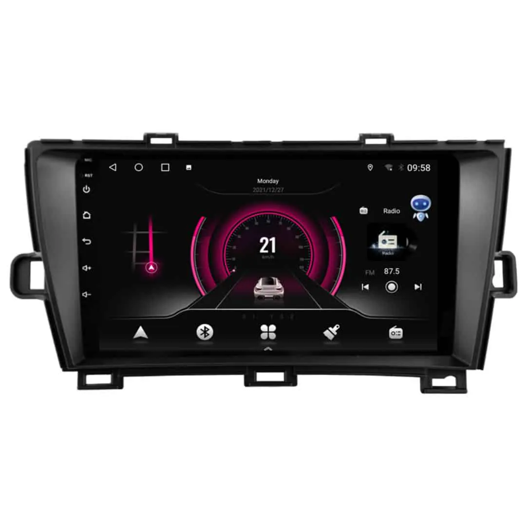 TOYOTA Prius (2009 – 2015) Android – Multimedija – Navigacija 9″ WT-DTB9144BLA