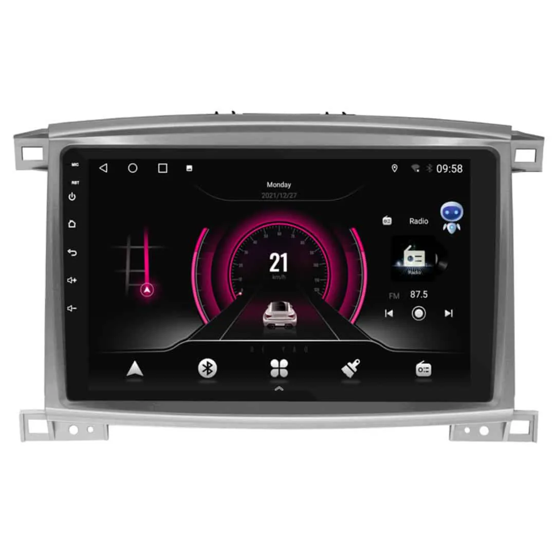 TOYOTA Land Cruiser (2002 – 2007) Android – Multimedija – Navigacija 10,1″ WT-DTB9151B