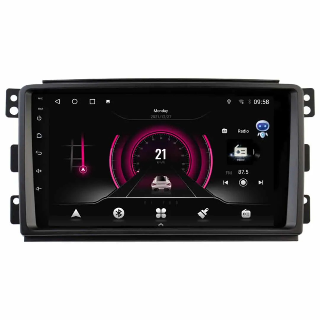 SMART ForTwo (2006 – 2018) Android – Multimedija – Navigacija 9″ WT-DTB9828