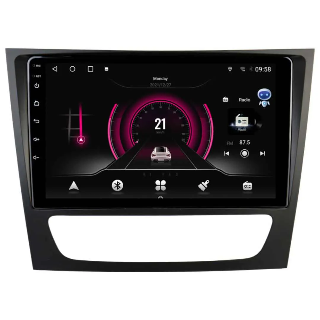 MERCEDES E/CLS (2001 – 2009) Android – Multimedija – Navigacija 9″ WT-DTB9816A