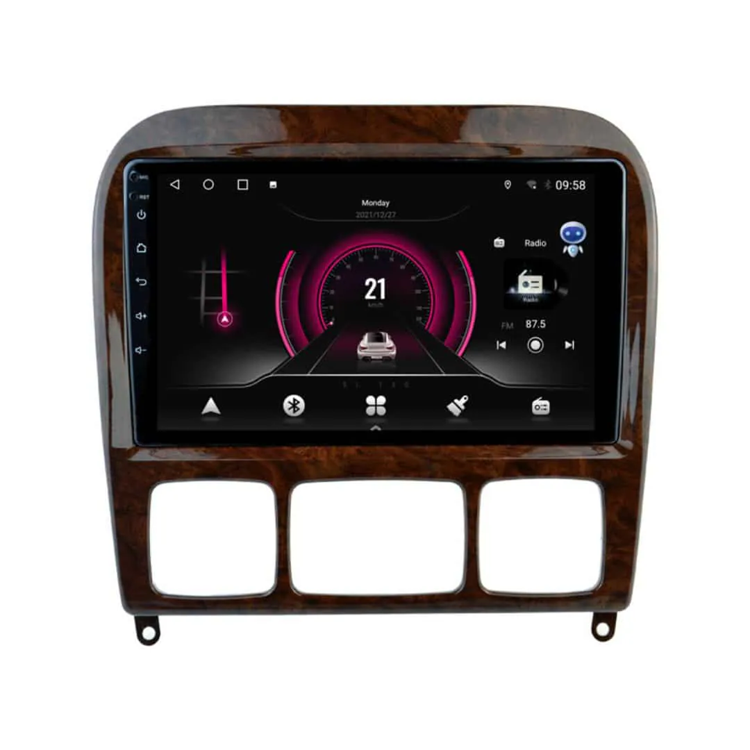 MERCEDES S klasa (1998 – 2005) Android – Multimedija – Navigacija 9″ WT-DTB9814