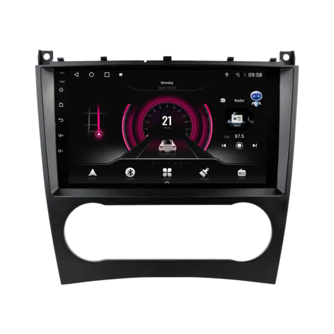 MERCEDES C klasa (2004 – 2011) Android – Multmedija – Navigacija 9″ WT-DTB9811