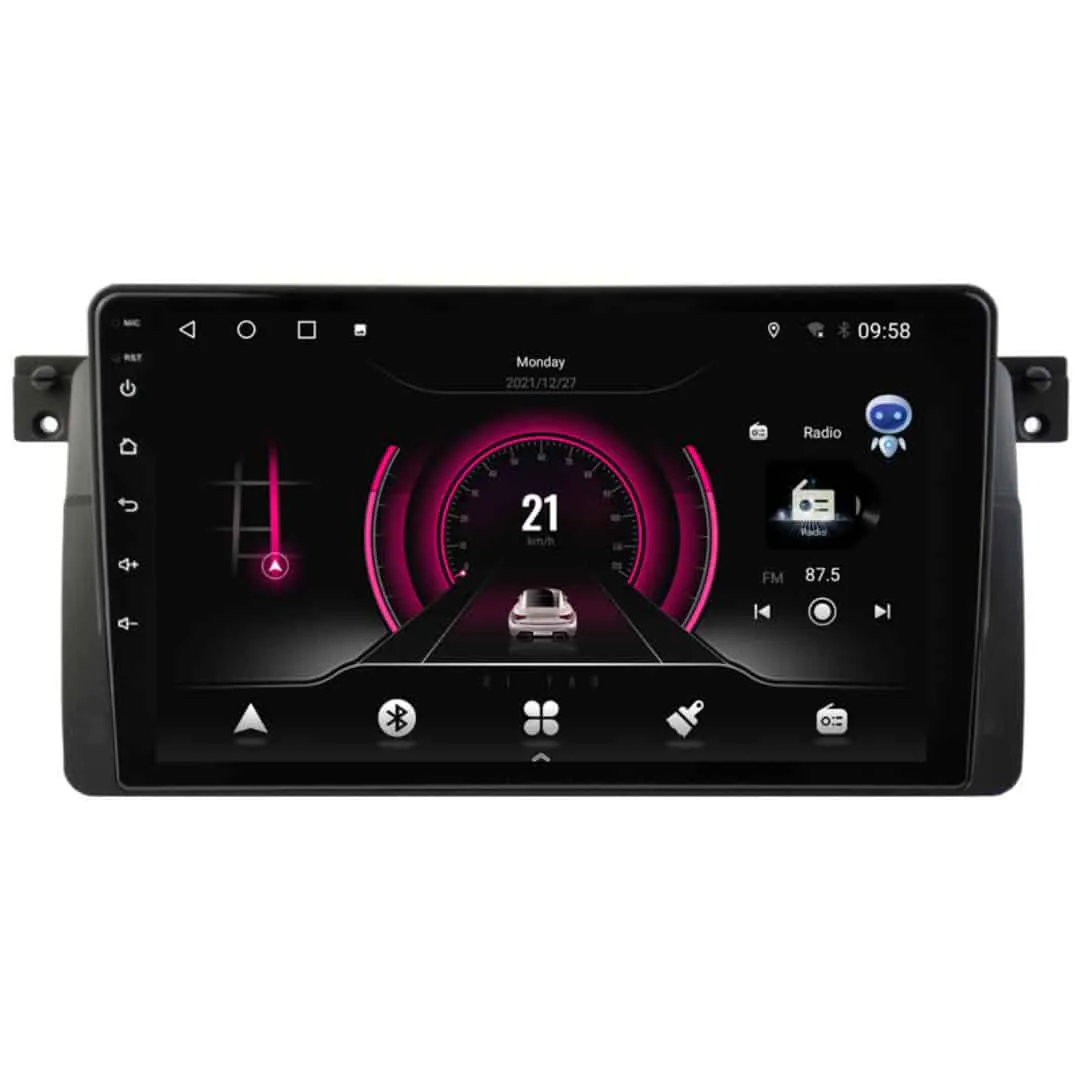 BMW serija 3 (1998 – 2006) Android – Multimedija – Navigacija 9″ WT-DTB9801