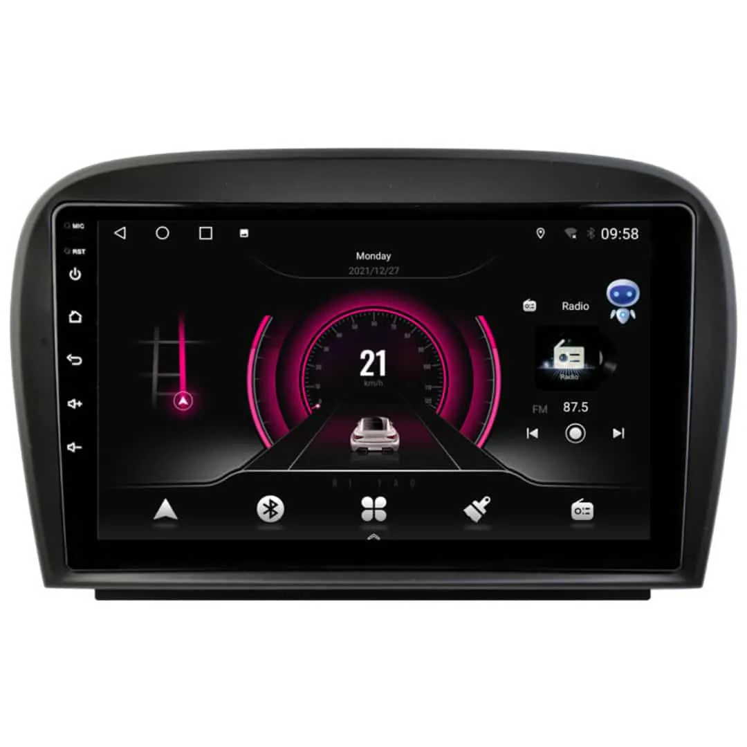 MERCEDES SL (2001 – 2007) Android – Multimedija – Navigacija 9″ WT-DTB9820B