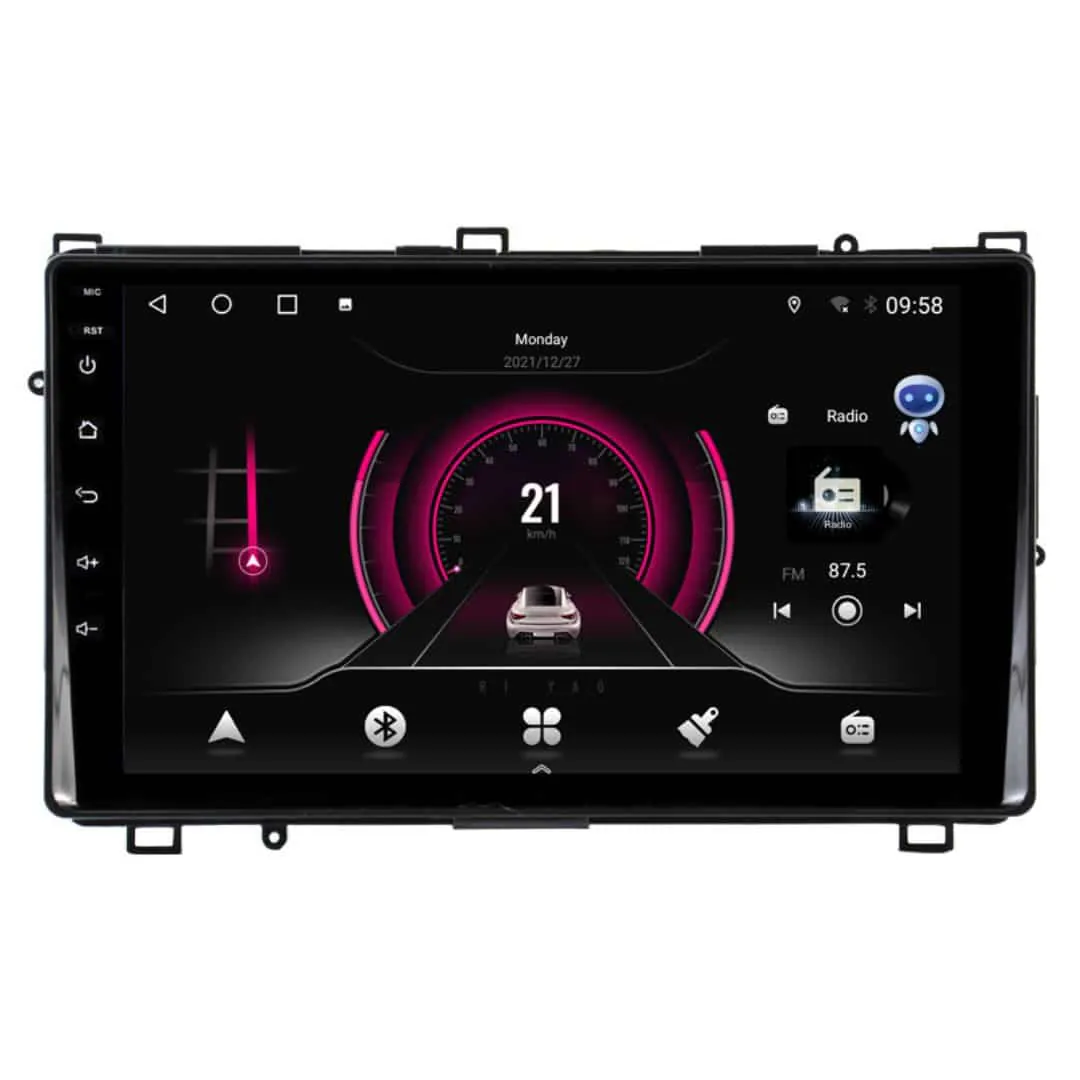 TOYOTA Corolla (2017 – 2018) Android – Multimedija – Navigacija 9″ WT-DTB9175A