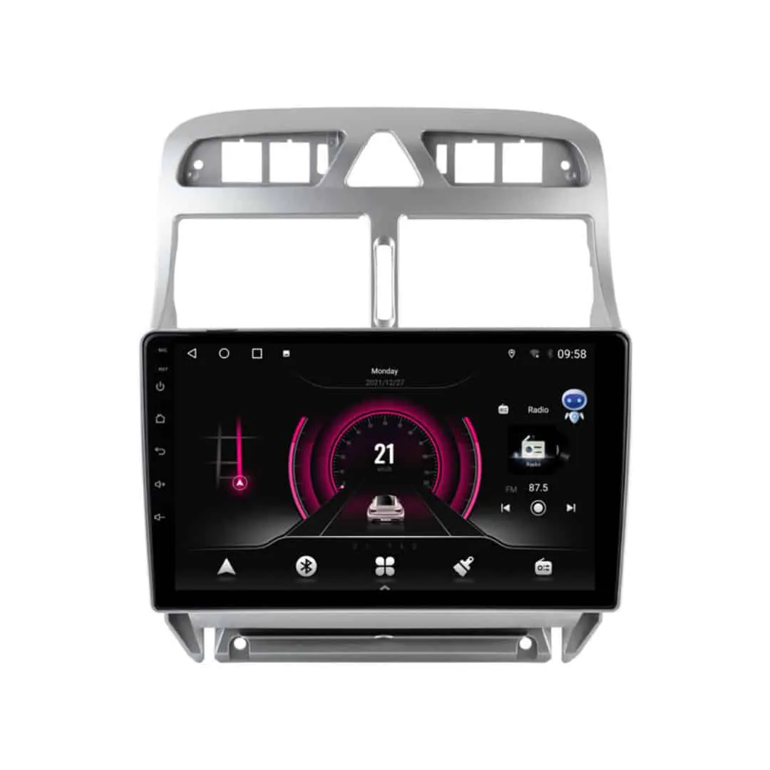 PEUGEOT 307 (2002 – 2013) Android – Multimedija – Navigacija 9″ WT-DTB9435A-B-C