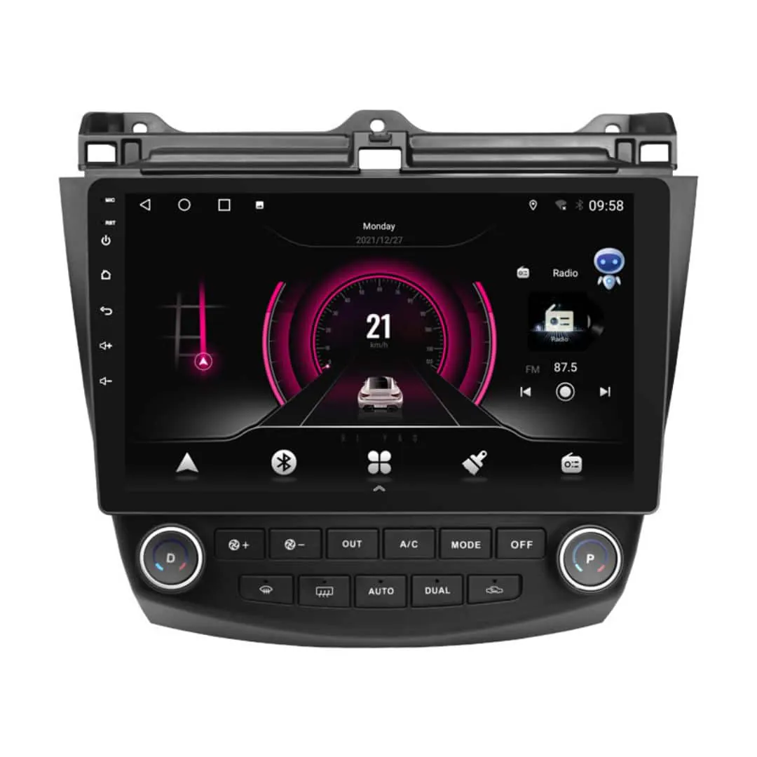 HONDA Accord (2003 – 2007) Android – Multmedija – Navigacija 10,1″ WT-DTB9327