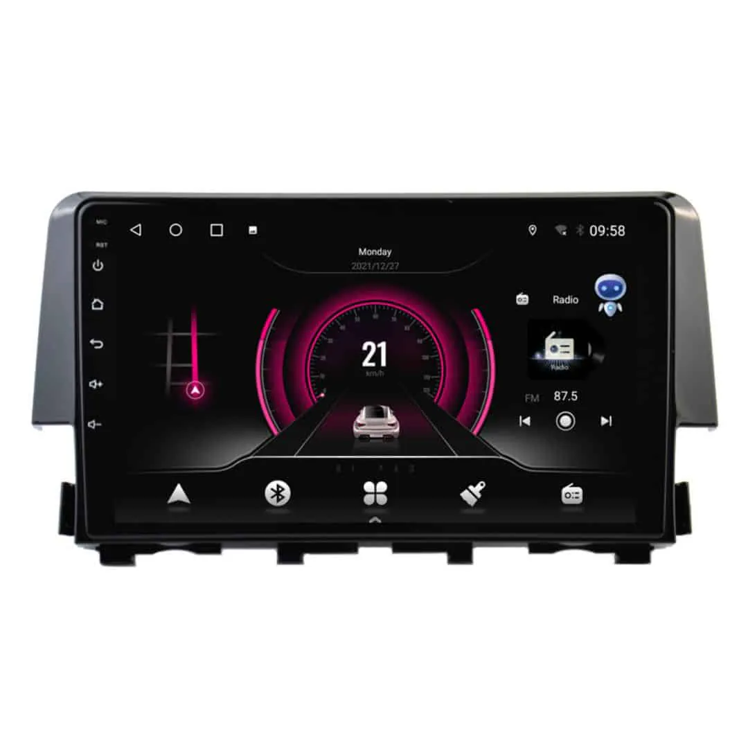 HONDA Civic (2015 – 2020) Android – Multimedija – NAvigacija 9″ WT-DTB9322