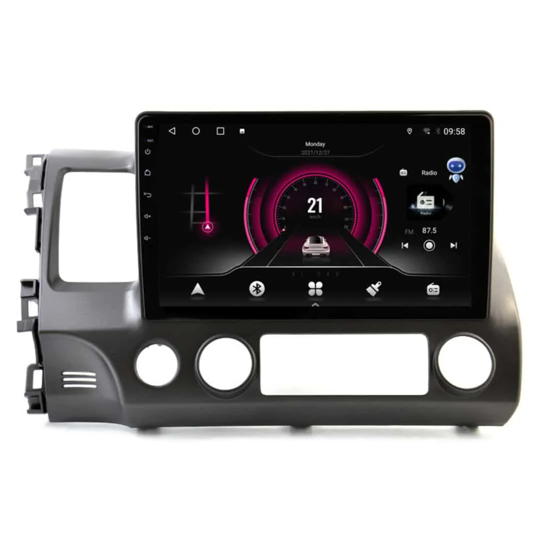 HONDA Civic (2005 – 2012) Android – Multimedija – Navigacija 10,1″ WT-DTB9313