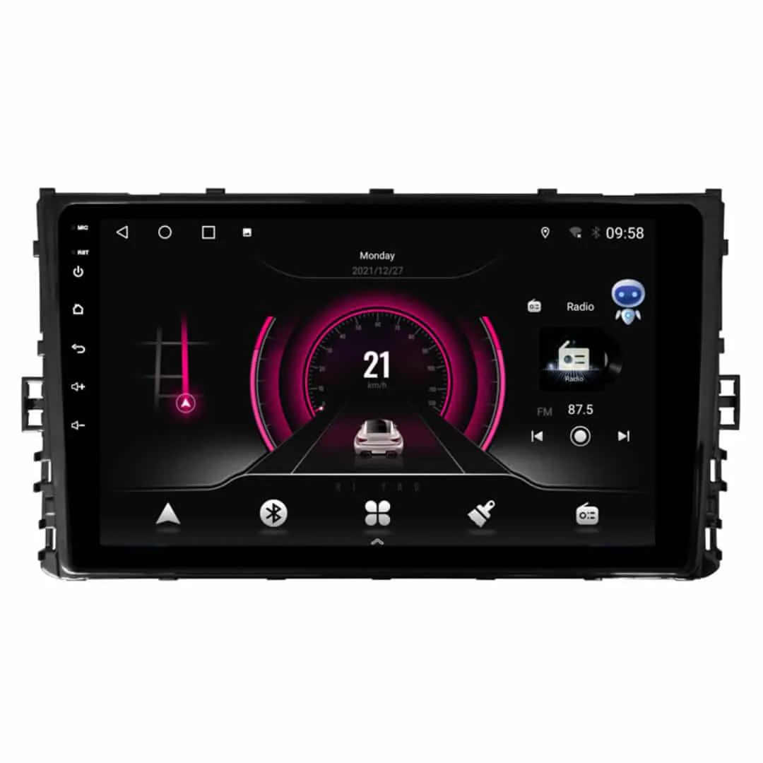 VW Polo (2018 – 2020) Android – Multimedija – Navigacija 9″ ANDROID 12 WT-DTB9247