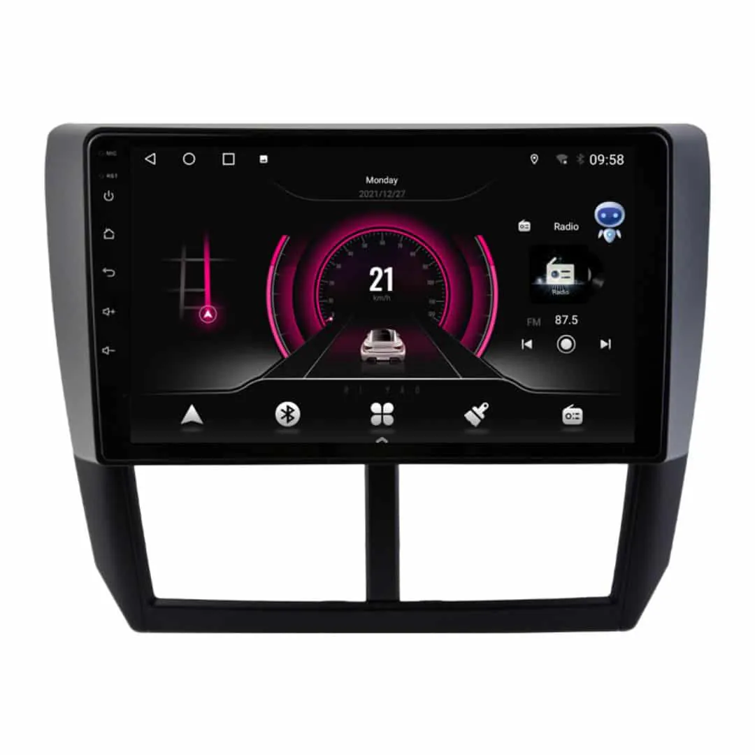 SUBARU Forester (2007 – 2013) Android – Multimedija – Navigacija 9″ WT-DTB9502A-B
