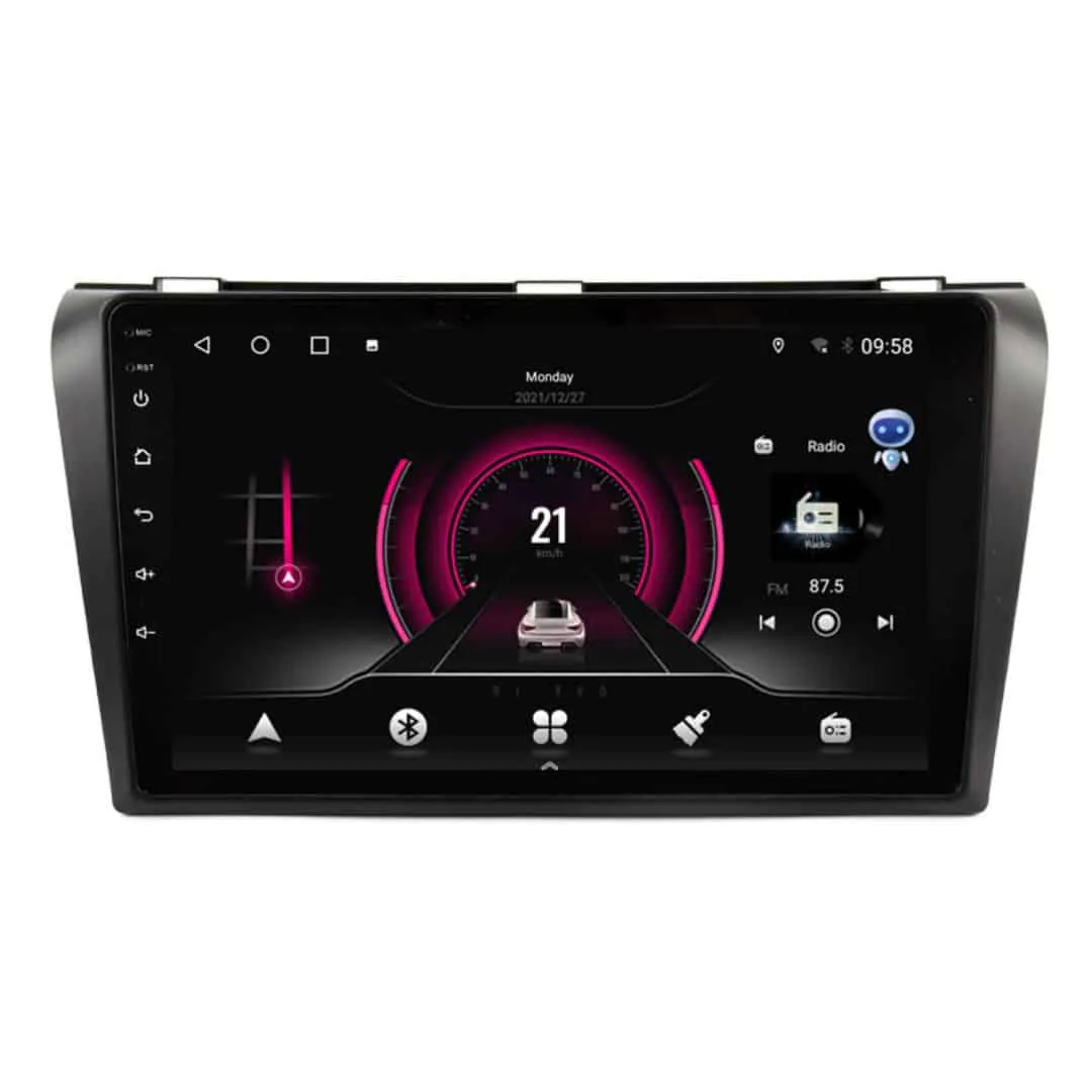 Mazda 3 (2004-2009) Android – Multimedija – Navigacija 9″ WT-DTB9603
