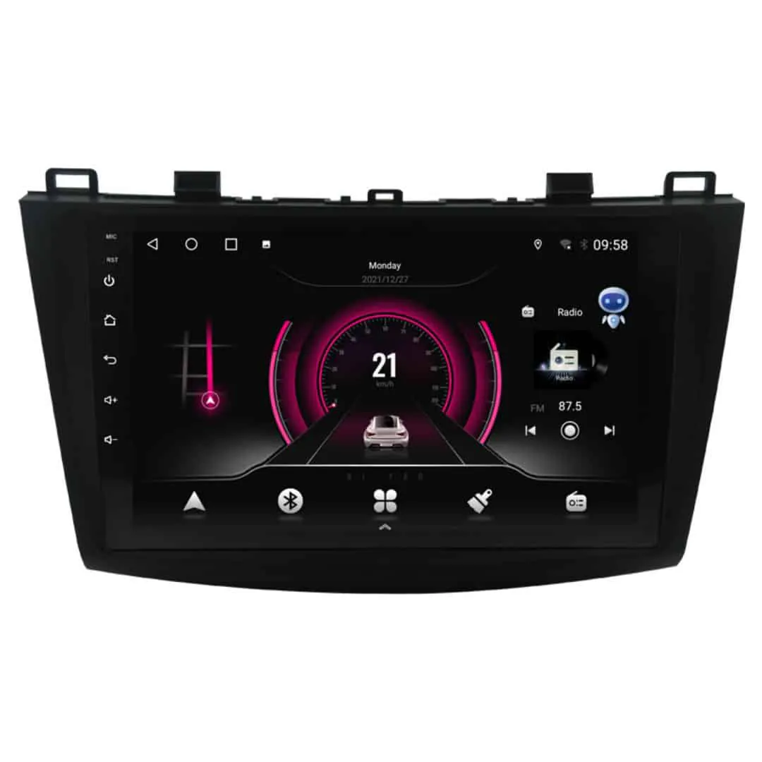Mazda 3 (2010-2013) Android – Multimedija – Navigacija 9″ WT-DTB9606