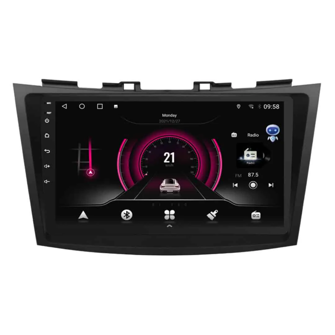 SUZUKI Swift 4 (2011 – 2017) Android – Multimedija – Navigacija 9″ WT-DTB9653