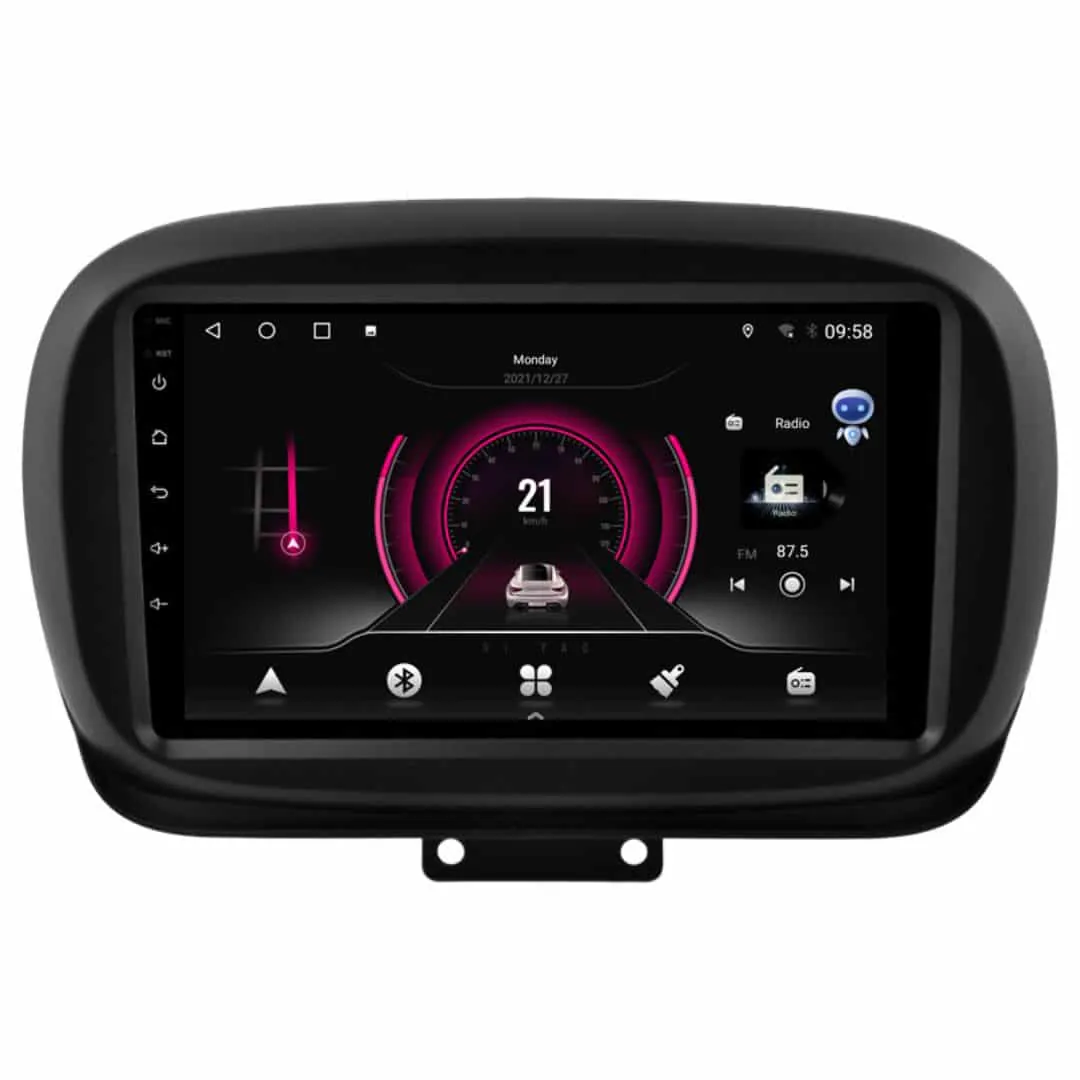 Fiat 500X (2014 – 2020) Android – Multimedija – Navigacija 9″ WT-DTB9772