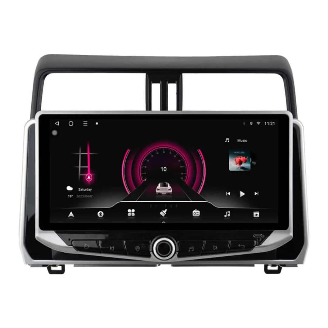 TOYOTA Land Cruiser Prado (2017 – 2018) Android – Multimedija – Navigacija QLED 10,88″ WT-WTB9187