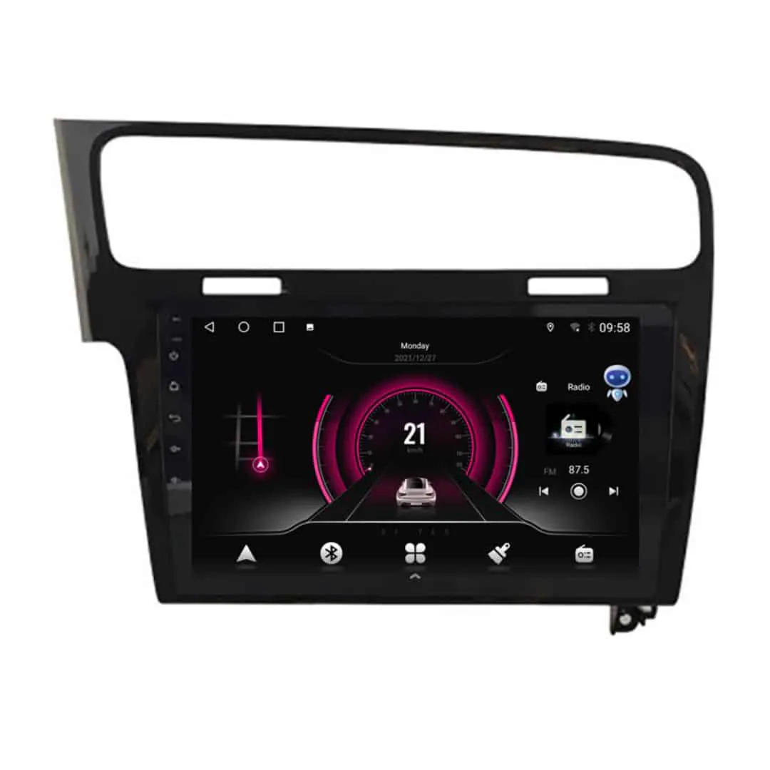 VW Golf 7 (2012 – 2020) QLED 10,1″ Android – Multimedija – Navigacija CRNA WT-DTB9243B