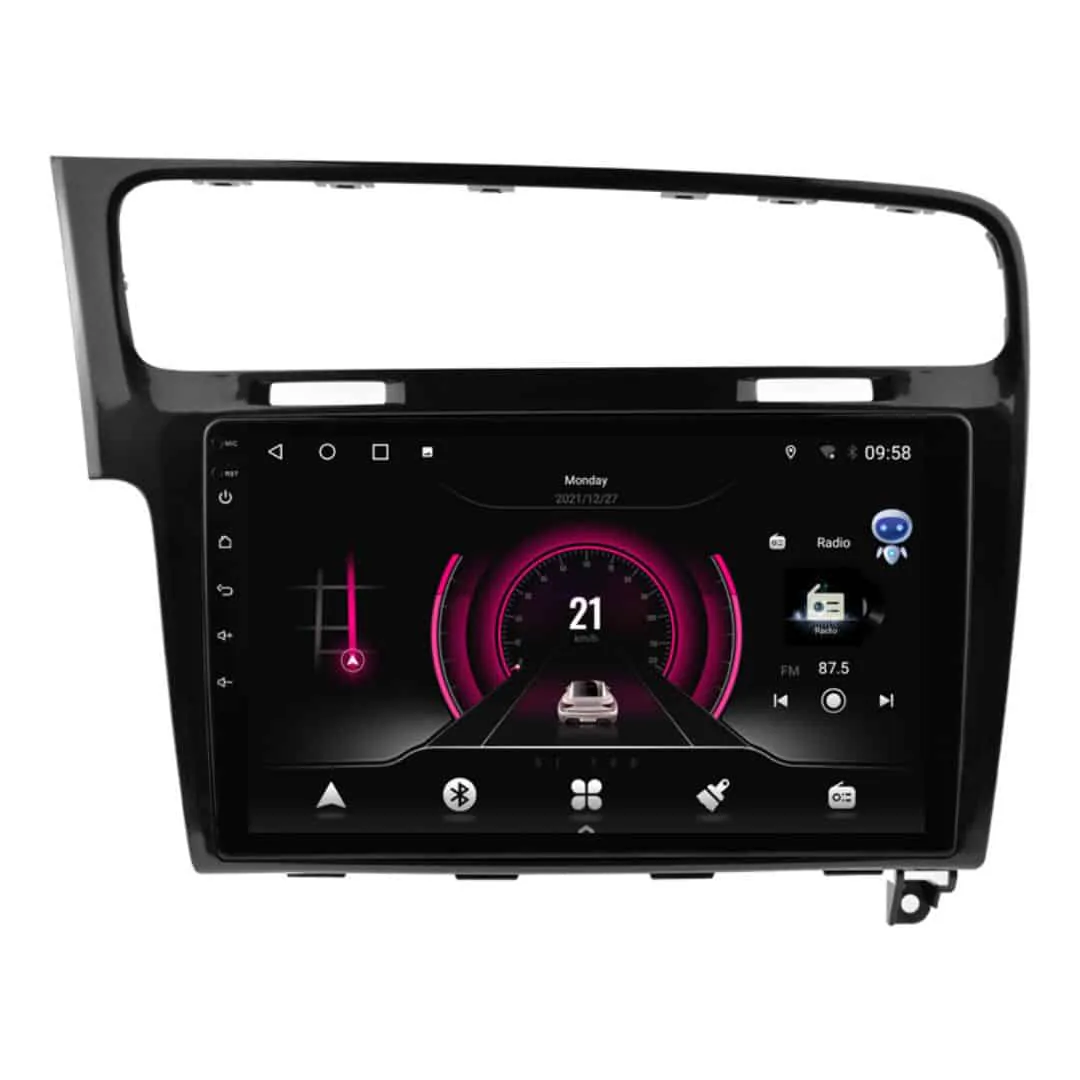 VW Golf 7 (2012 – 2020) Android – Multimedija – Navigacija SIVA QLED 10,1″ WT-DTB9243G