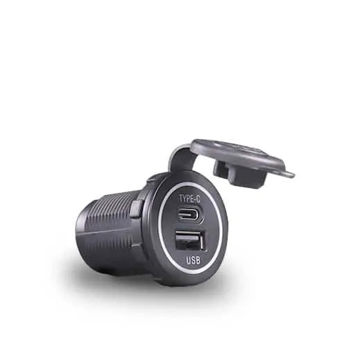 USB punjač USB-A & USB-C, 5V, 4.2A, ugradbeni, MY1218