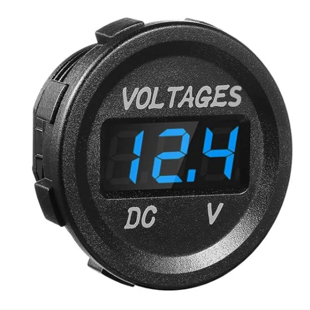 Voltmetar, 6-30V, plava LED dioda, MY1082