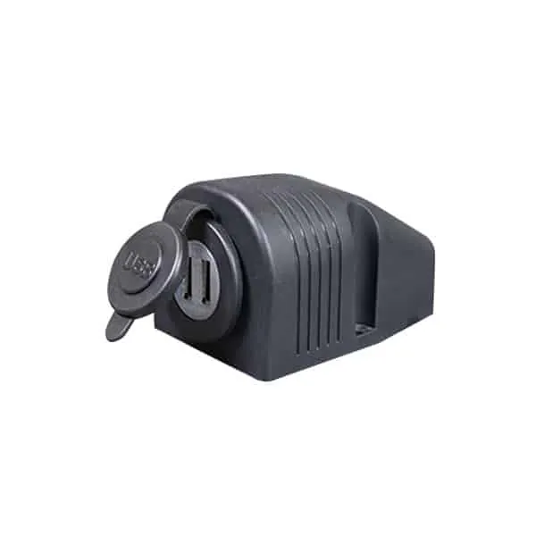 USB punjač 2x USB-A , 5V, 2.1A, površinski, MY1106-1H