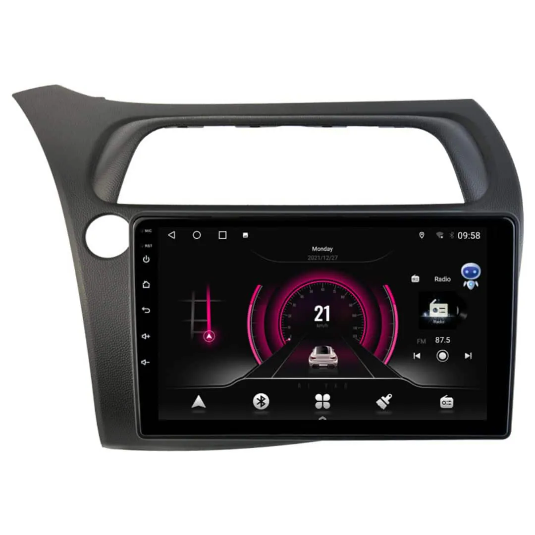 HONDA Civic (2006 – 2012) Android – Multimedija – Navigacija 9″ WT-DTB9348L