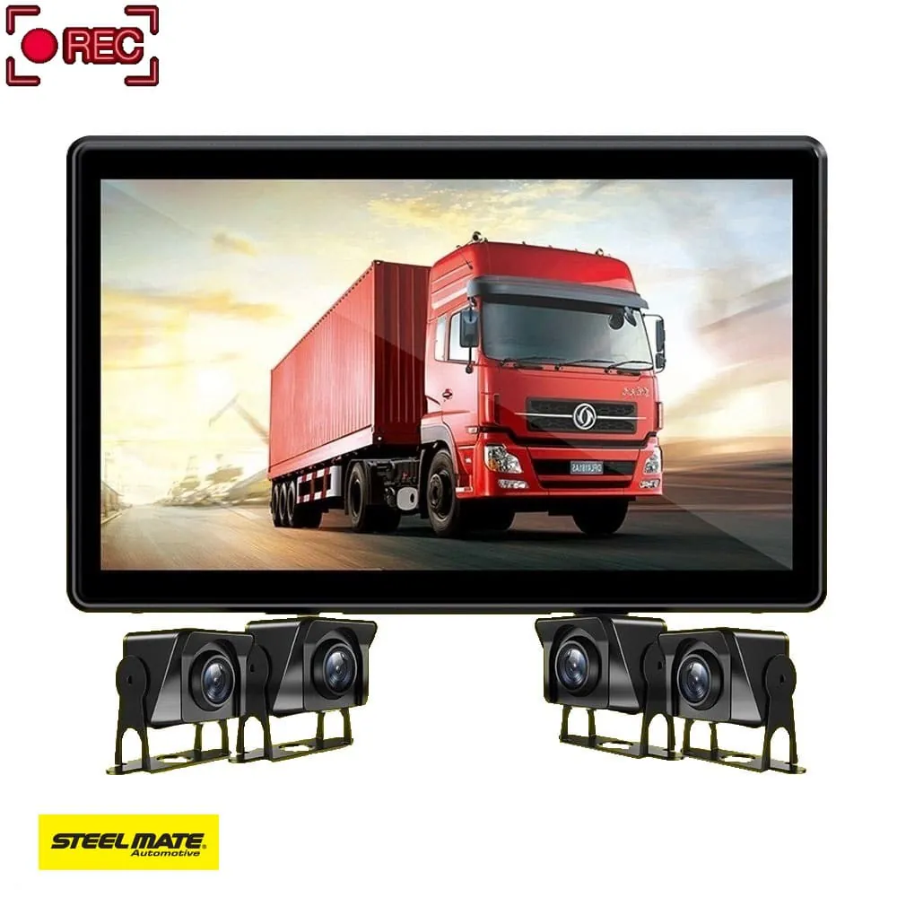 C40 Sustav snimanja s BSD-om, CCTV kompletom, 4 x kamerom i monitorom 10″