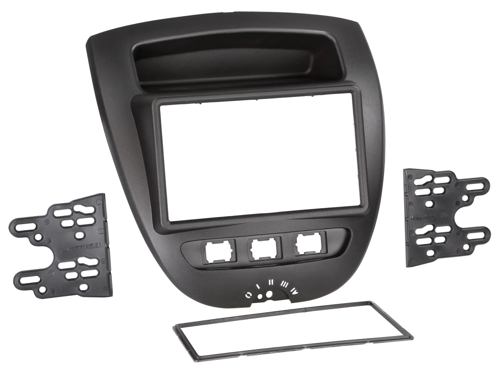 Citroen, Peugeot, Toyota – 2DIN radio adapter